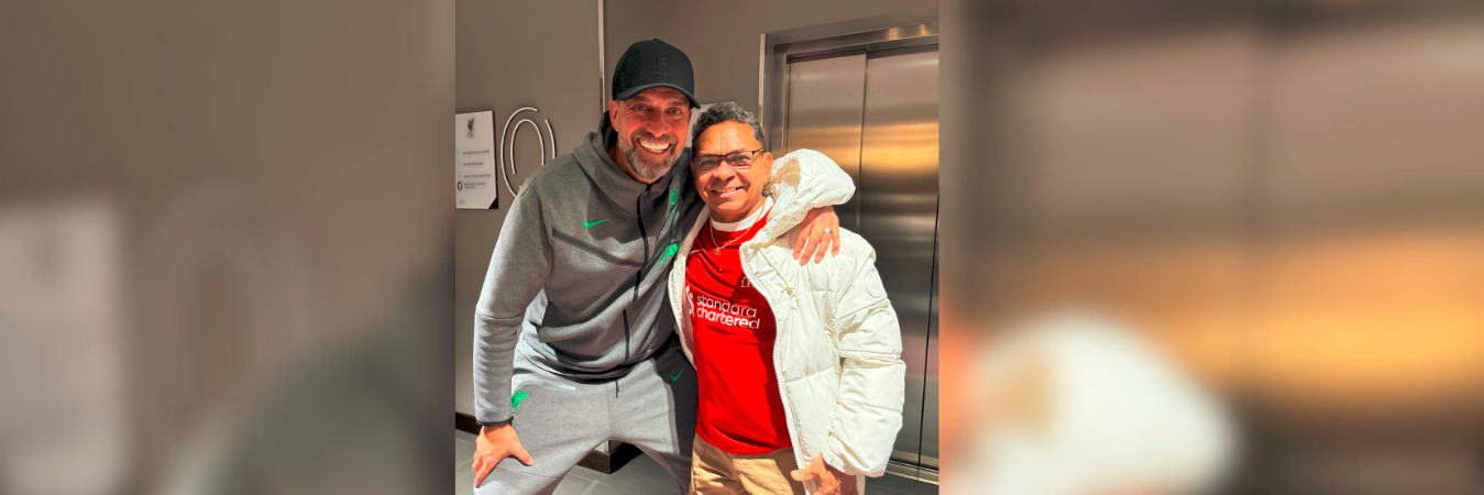 La amistad entre Mane y Klopp se dio desde que el colombiano llegó al equipo inglés. / FOTO: @MANE_DIAZ_26