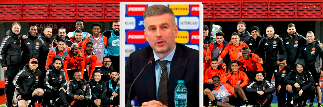 El entrenador felicitó la buena campaña que está haciendo Colombia en cuanto a estrategia dentro de la cancha. /FOTO: SELECCIÓN COLOMBIA - RUMANIA