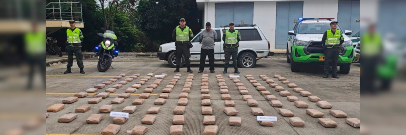 Edwin Manuel González Ortega tras su captura. /FOTO: CORTESÍA