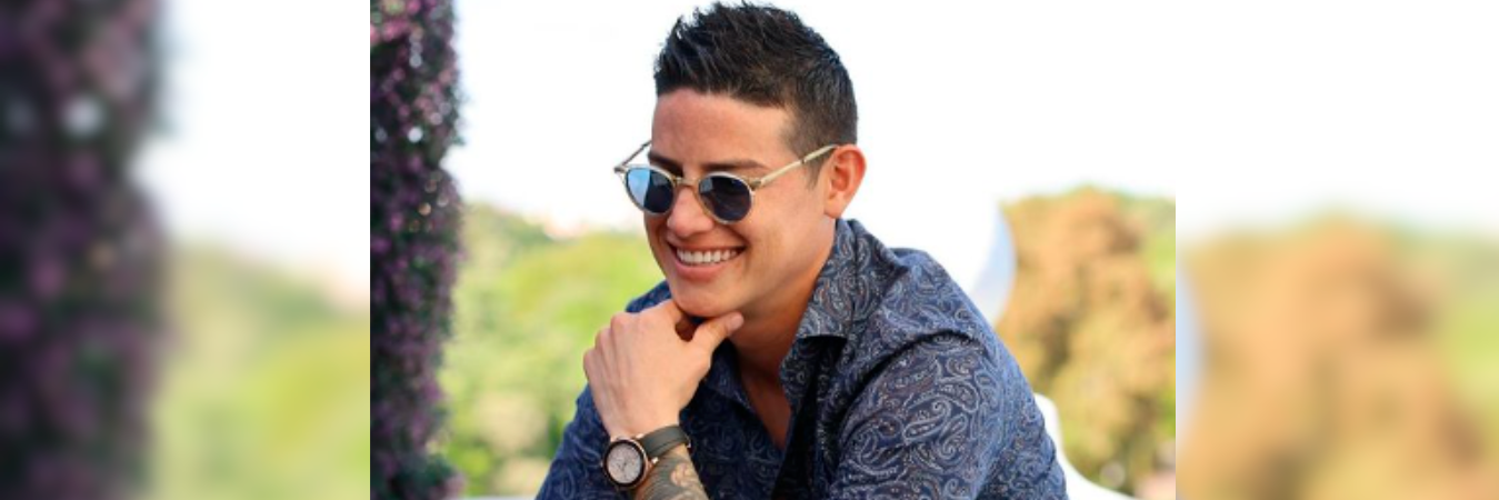 James Rodríguez salió de Sao Paulo de Brasil. /FOTO: INSTAGRAM @jamesrodriguez10