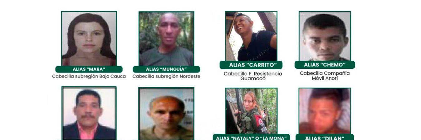 La gobernación busca información que dé con el paradero de estas personas. / FOTO: GOBERNACIÓN DE ANTIOQUIA
