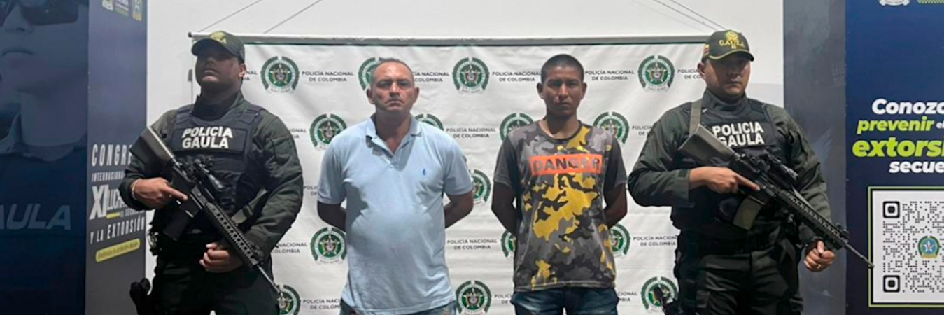 Ellos son Reinaldo de Jesús Osorio Pineda y Francisco Segundo Bertel Castillo, el supuesto secuestrador y el plagiado. /FOTO: CORTESÍA