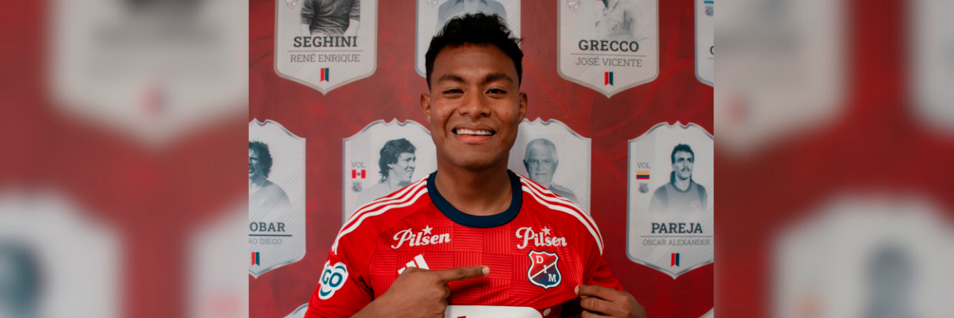 Leider Berrío llega luego de ser intercambiado por Brayan Castrillón al Junior. /FOTO: DIM