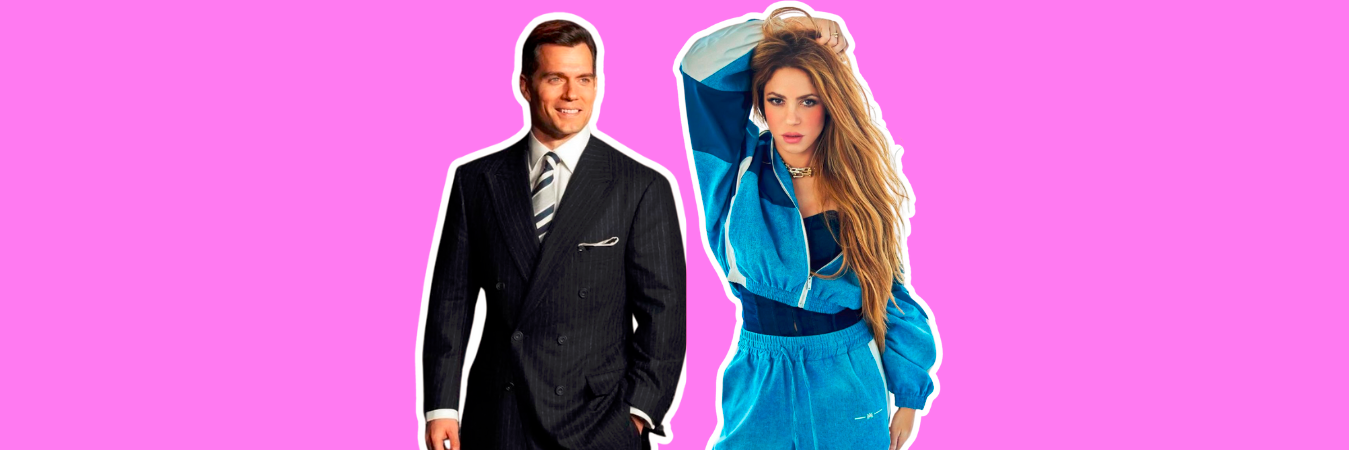 El actor aseguró que es fanático de la cantante colombiana. / FOTO: @HENRYCAVILL Y @SHAKIRA