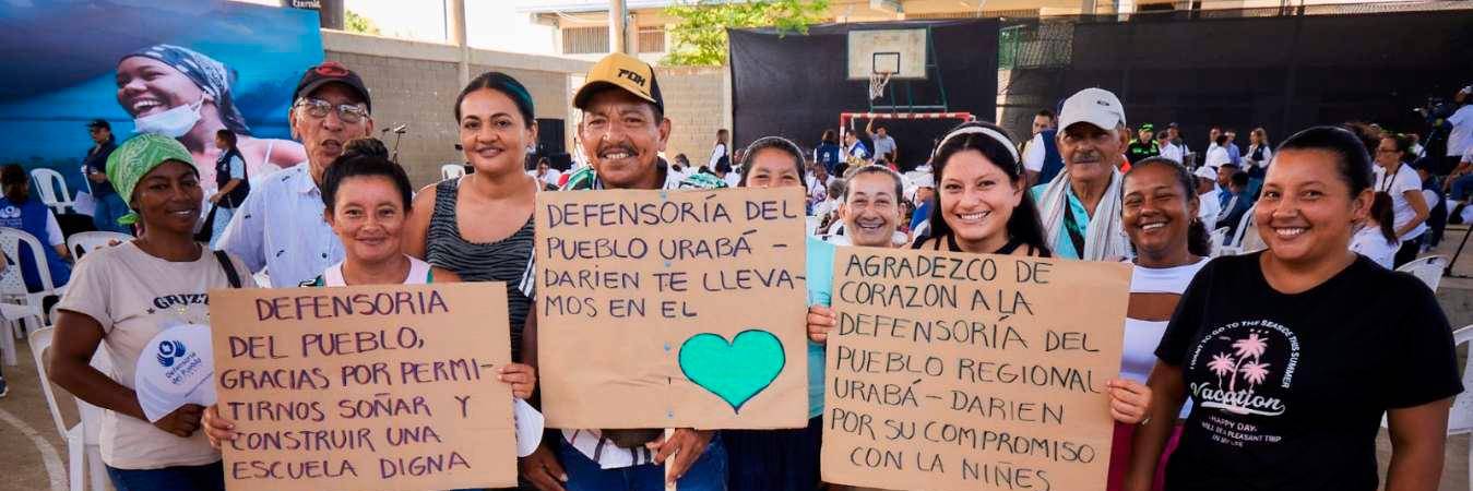 La Defensoría del Pueblo trabaja para garantizar los derechos humanos de los ciudadanos y comunidades / FOTO: CORTESÍA.