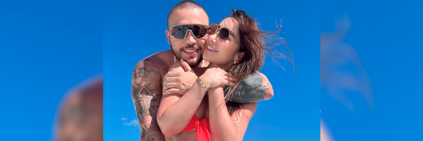 Jessi Uribe y su esposa Paola Jara. /FOTO: INSTAGRAM @paolajarapj