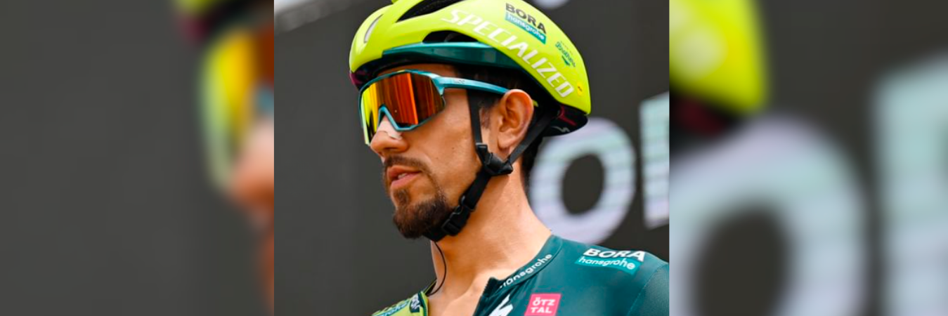 Daniel Felipe Martínez está a pocas etapas de conseguir el podio en el Giro de Italia. /FOTO: INSTAGRAM @danielfelipemartinezp