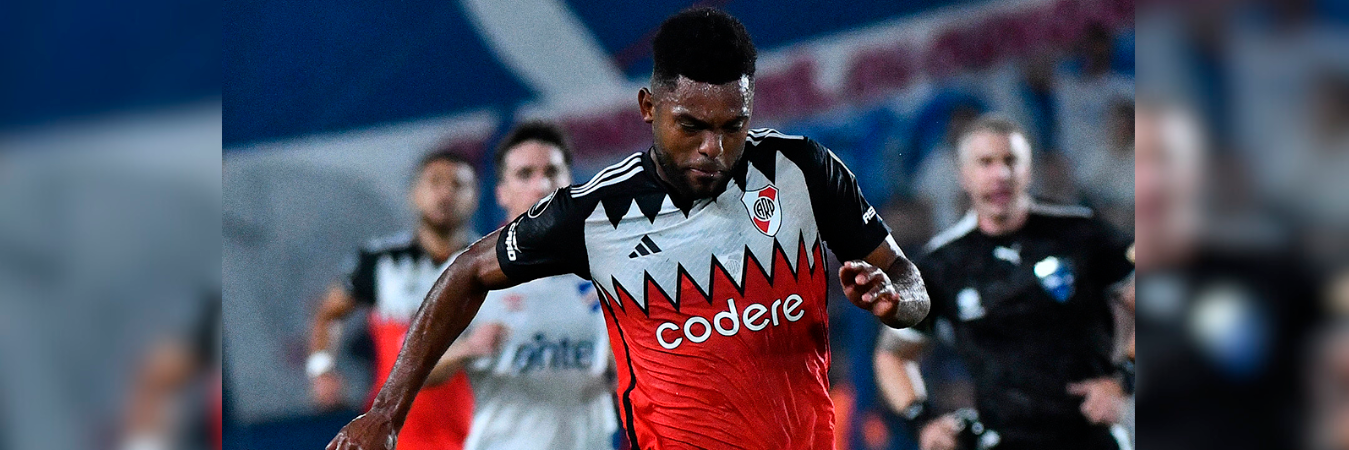 Miguel Borja es el máximo goleador de River Plate en 2024. /FOTO: X @RiverPlate