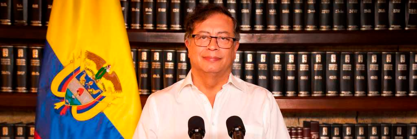 Gustavo Petro, presidente de la República. /FOTO: PRESIDENCIA DE LA REPÚBLICA