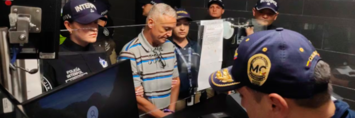 Jaime Saade tiene un condena de más de 20 años en por violación y homicidio. /FOTO: POLICÍA NACIONAL 