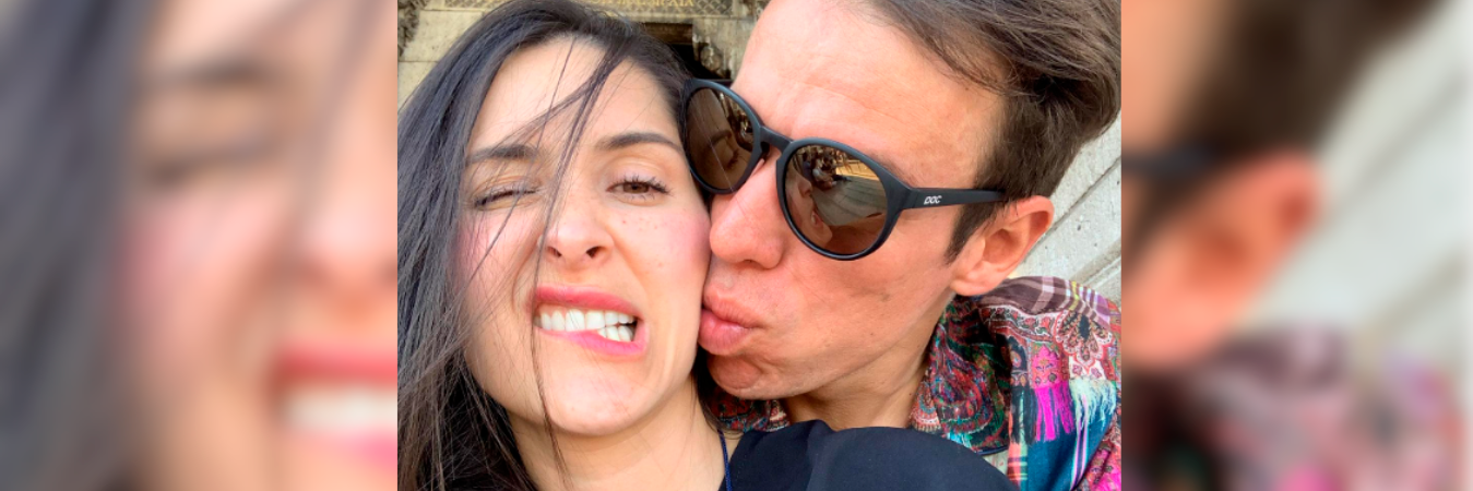 Rigoberto Urán junto a su esposa Michelle Durango. /FOTO: INSTAGRAM @michydu