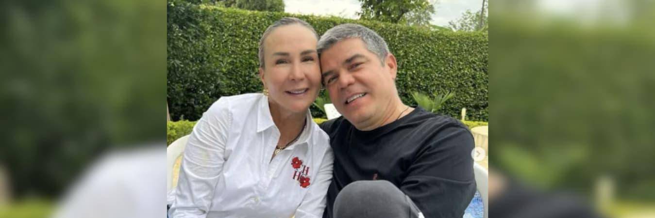 La patinadora Luz Mery Tristán junto a su agresor Andrés Ricci. /FOTO: INSTAGRAM @luzmerytristan