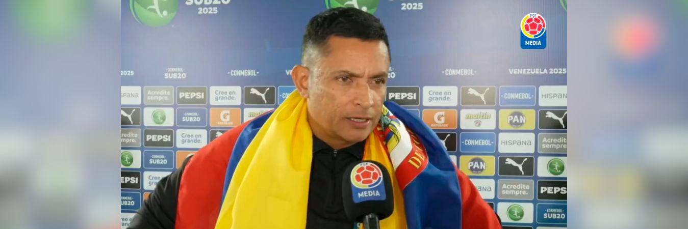 El entrenador aseguró que está orgulloso del equipo. / FOTO: CAPTURA DE PANTALLA