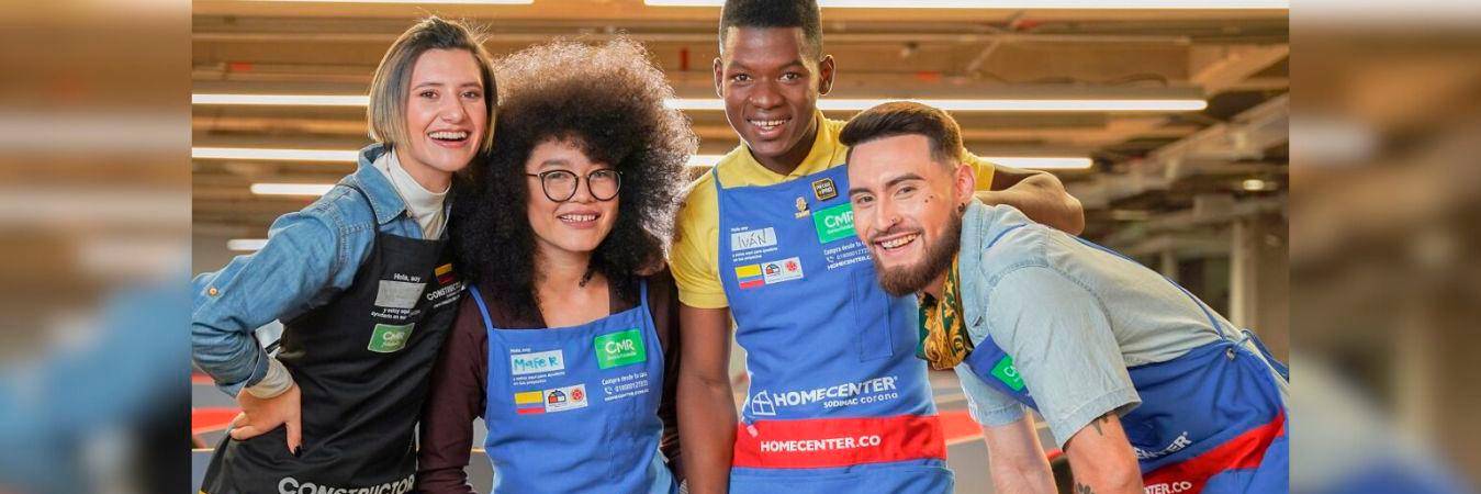 La convocatoria es para realizar las prácticas profesionales en el segundo semestre de este año. /FOTO: CORTESÍA HOMECENTER