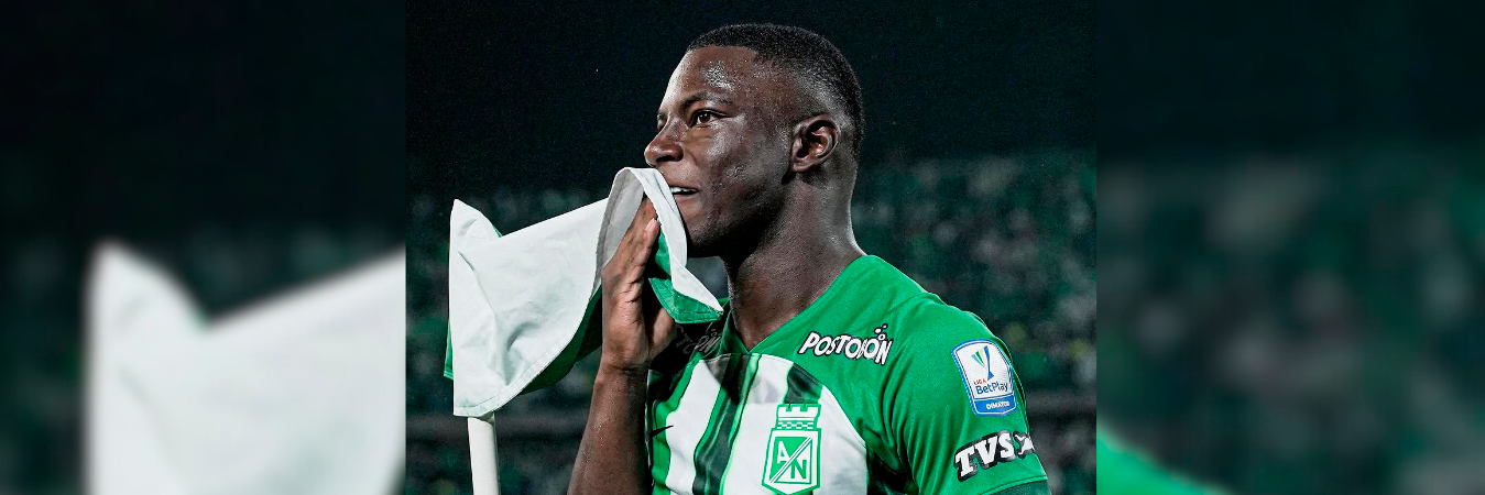 Marino Hinestroza fue una de las figuras de Atlético Nacional este semestre. /FOTO: INSTAGRAM @maarii_angulo