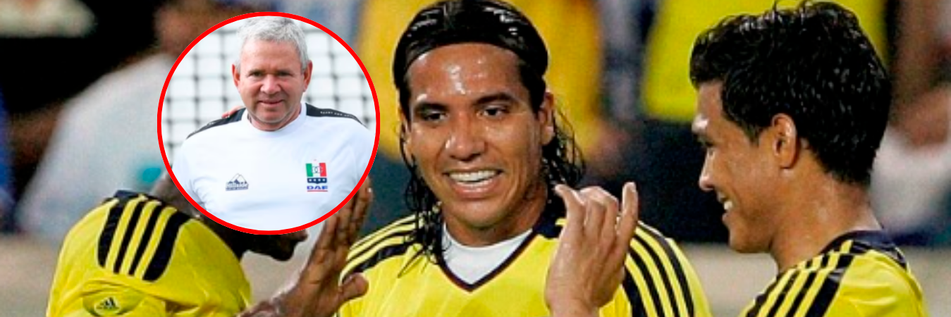 Dayro Moreno en uno de sus pasos por la Selección Colombia (centro). /FOTO: REDES SOCIALES 