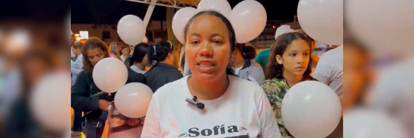 Lady Zúñiga, madre de Sofía Delgado, aseguró que las autoridades continúan con los operativos de búsqueda. / FOTO: CAPTURA DE PANTALLA