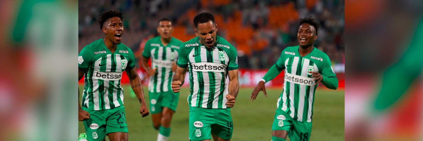 El gol que le dio la victoria a Nacional lo anotó Robert Mejía. /FOTO: JAIME PÉREZ MUNÉVAR