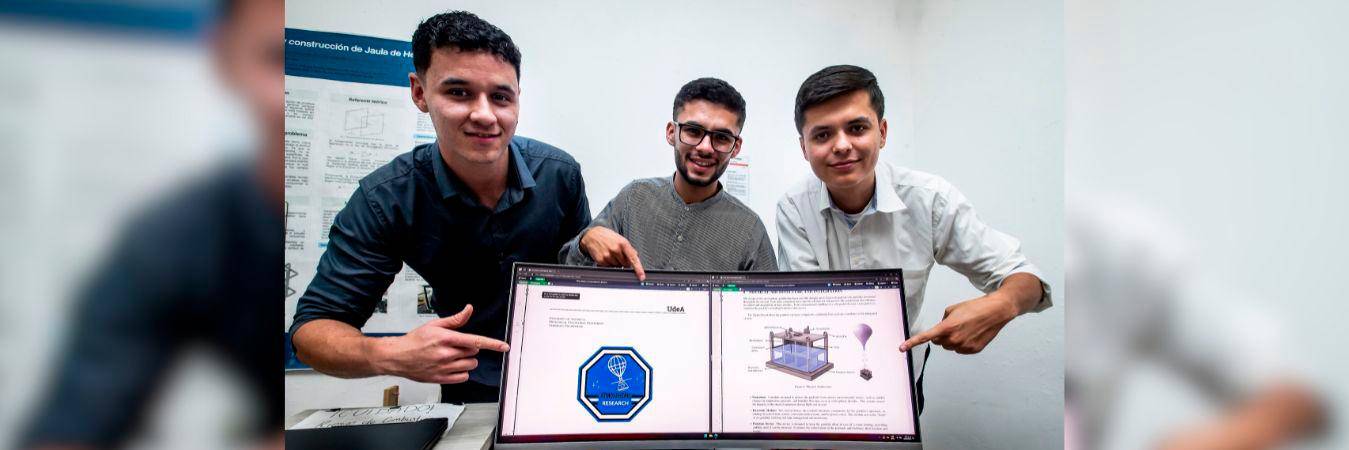 Su proyecto de investigación está relacionado con globos estratosféricos. /FOTOS: JAIME PÉREZ