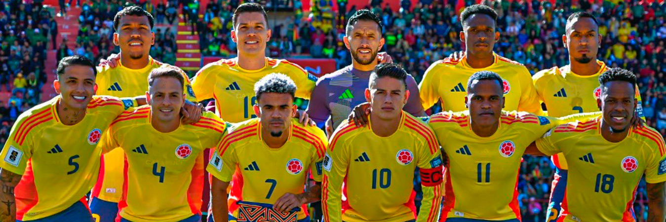 La Selección Colombia es segunda en las eliminatorias suramericanas con 19 puntos. /FOTO: FCF