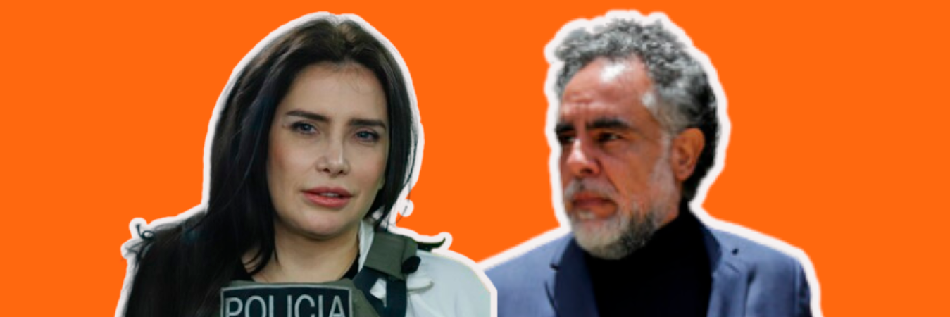 Aída Merlano y Armando Benedetti. / FOTOS: COLPRENSA