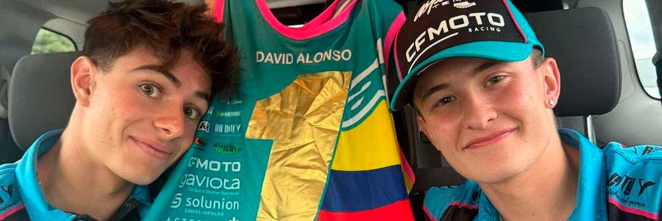 David Alonzo (izquierda) junto a su compañero de equipo Joel Esteban (derecha). /FOTO: D.ALONSO80