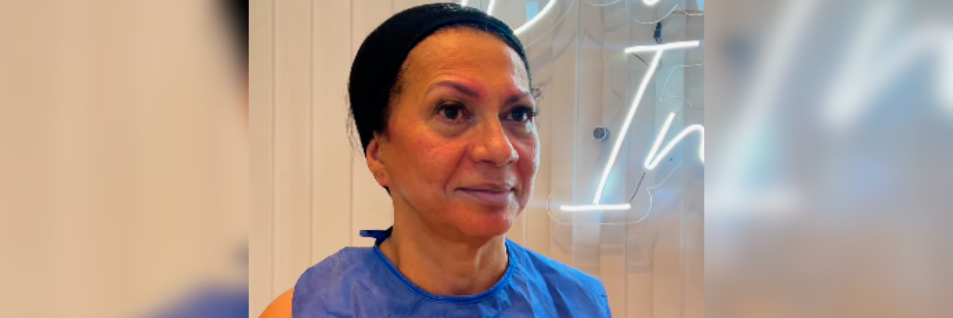 Los retoques fueron el regalo de Andrea Valdiri por Amor y Amistad. /FOTO: CAPTURA DE VIDEO