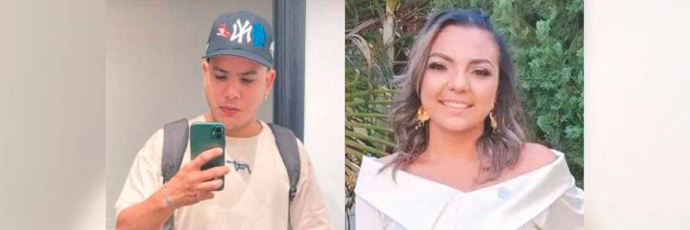 Joel González Salgado, de 25 años (izq.), tenía vigente una orden de captura por un juzgado con función de control de garantías de Montería por la golpiza de la que fue víctima María José Pérez Correa (der.). /FOTOS: CORTESÍA