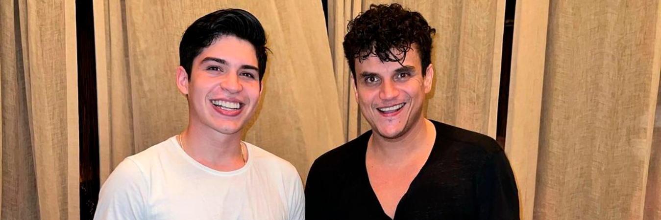 Rubén Lanao y Silvestre Dangond. /FOTO: INSTAGRAM @rubenlanao