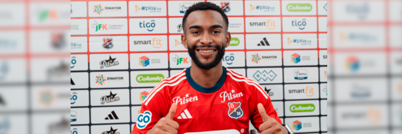 Jersson González llega en condición de préstamo por un año con opción de compra. /FOTO: DIM