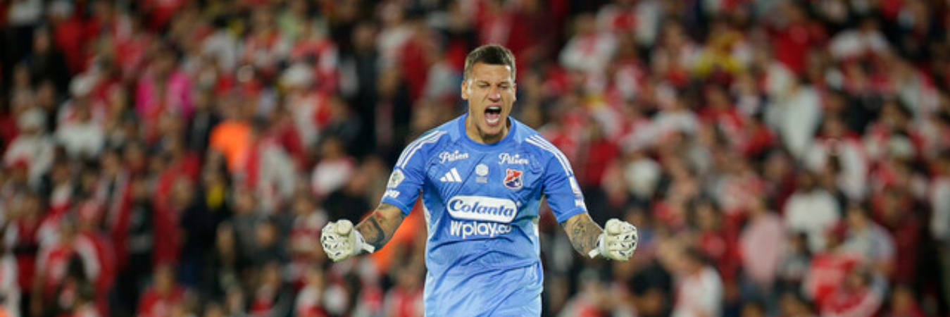 Washington Aguerre, arquero de Independiente Medellín. / FOTO: COLPRENSA