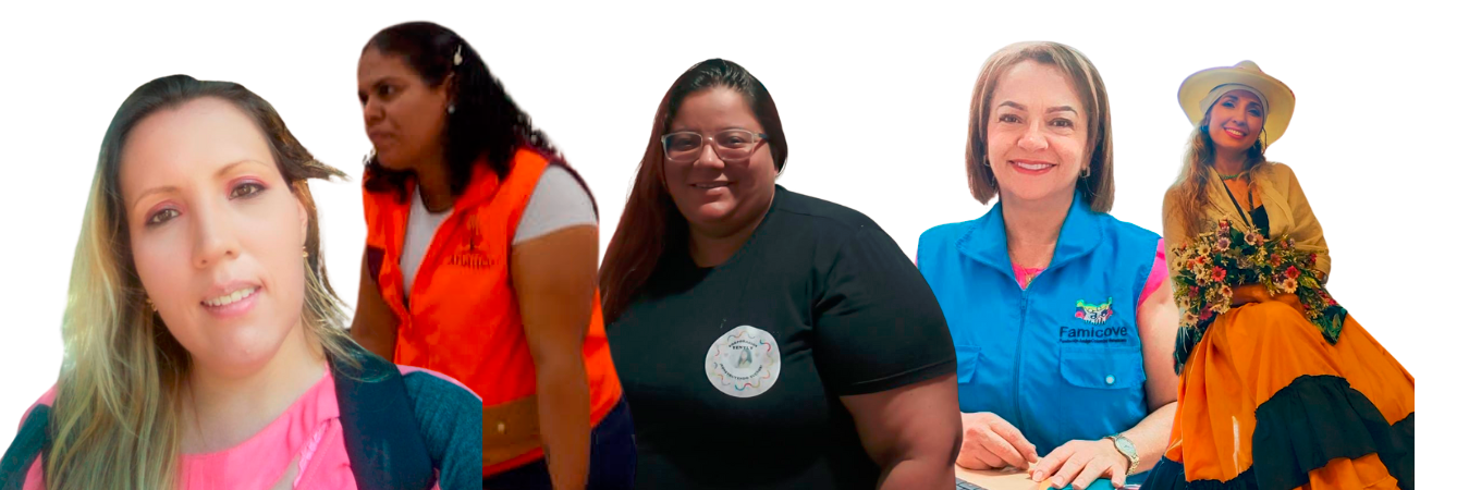 Las mujeres trabajan por la inclusión en los barrios de Medellín. /FOTOS: CORTESÍAS