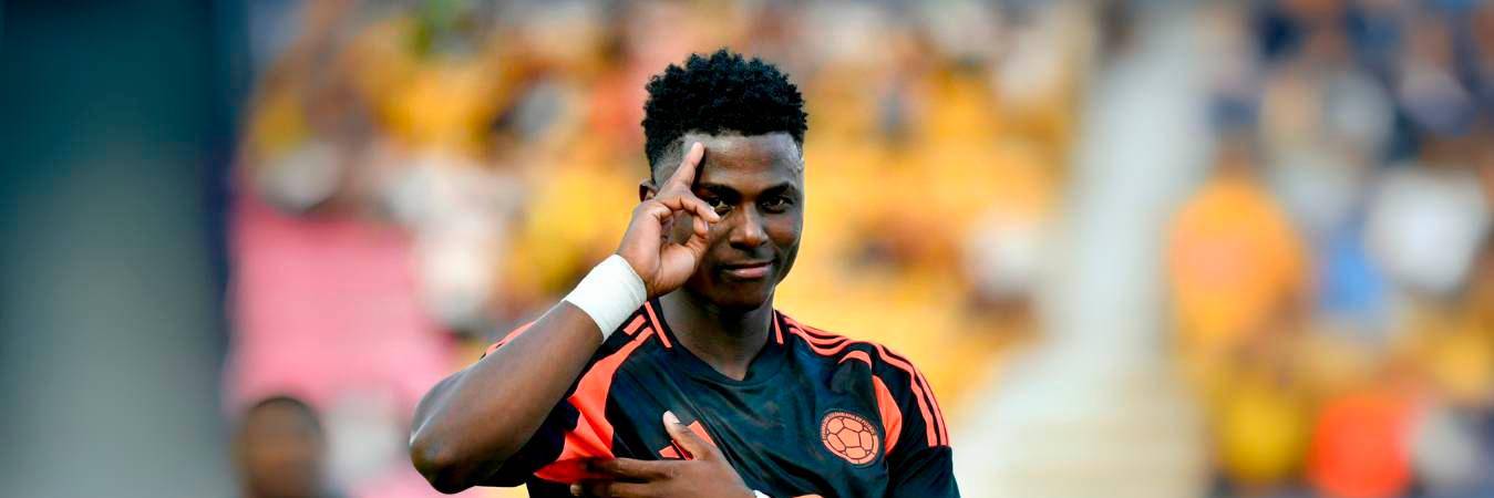 Néiser David Villarreal, extremo de Millonarios. / FOTO: FCF.