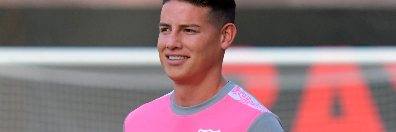 James Rodríguez llegó al Rayo como jugador libre. /FOTO: @jamesdrodriguez