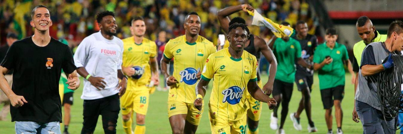 Bucaramanga derrotó a Pereira ante su público y se clasificó para la final. /FOTO: COLPRENSA