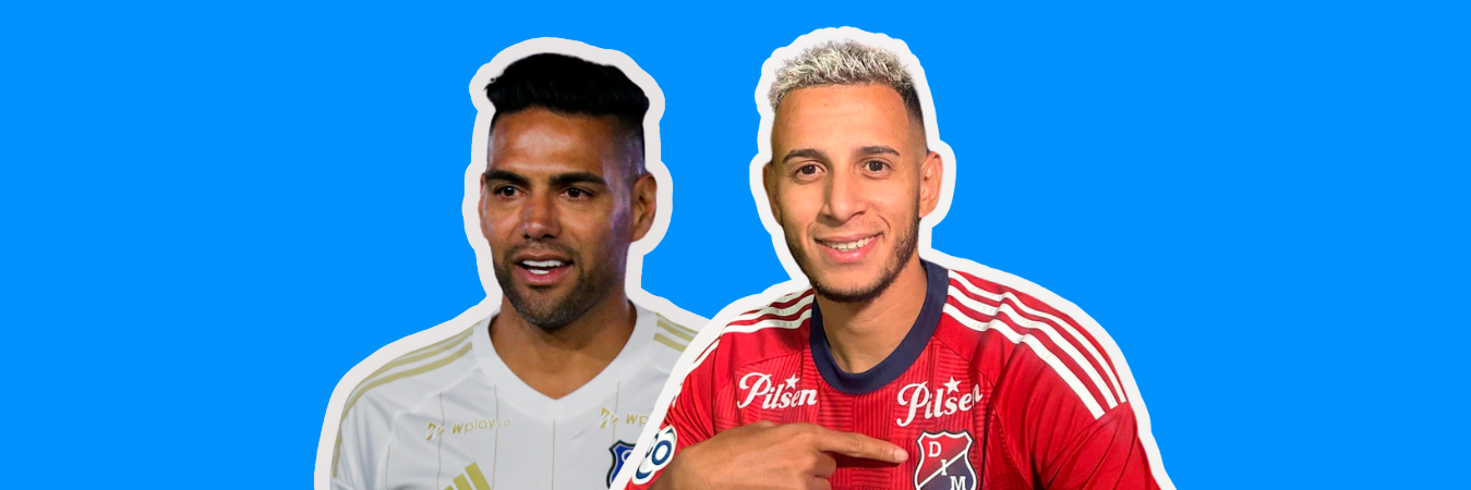 Falcao García (izq) y Marcus Vinicius (der). / FOTOS: COLPRENSA Y DIM.