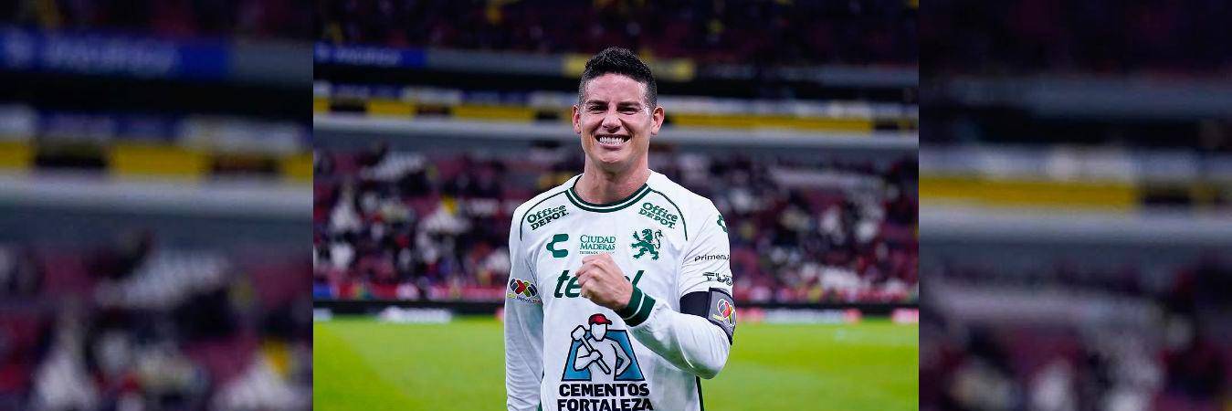 El colombiano quiere dejar su huella en el fútbol mexicano. /FOTO: @JAMESRODRIGUEZ10