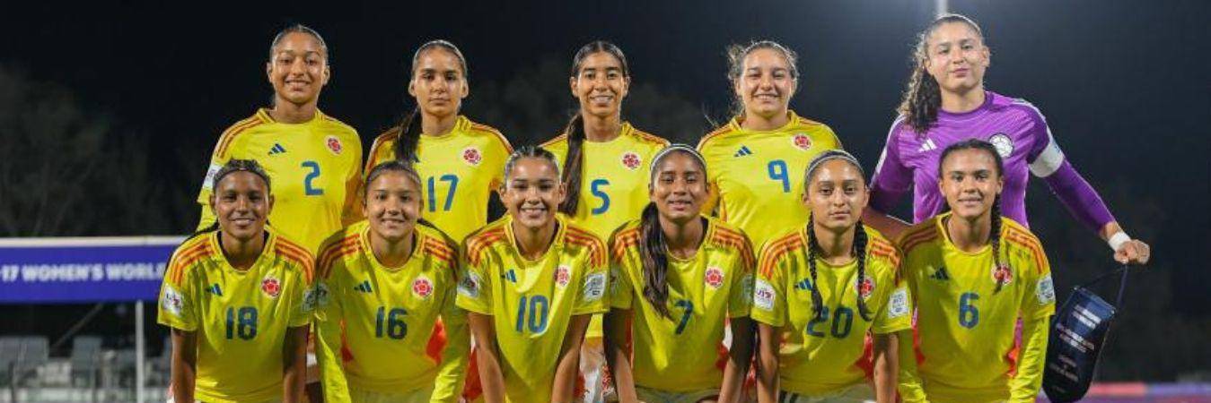 Colombia Mundial femenino sub-17 en Marruecos. / FOTO. FEDERACIÓN COLOMBIANA DE FÚTBOL