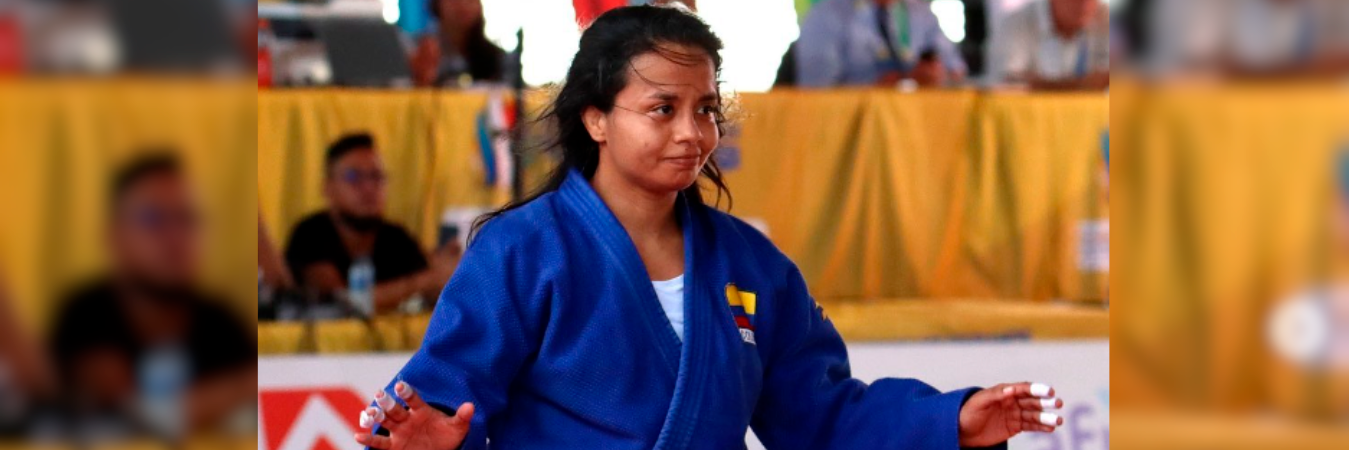 Luz Adiela Álvarez judoca colombiana. /FOTO: INSTAGRAM @lujaalvarez