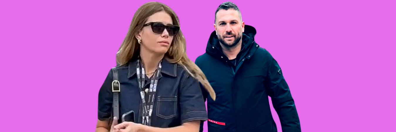 Clara Chía y el paparazzi Jordi Martín. /FOTOS: TOMADAS DE LA WEB