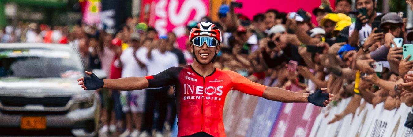 Esta es la primera vez que Bernal es campeón nacional de ruta. / FOTO: EGAN BERNAL