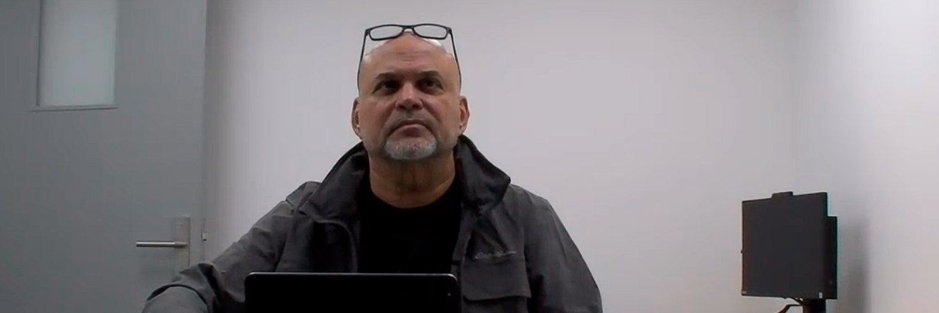 Salvatore Mancuso durante la audiencia en la que se definió su libertad. /FOTO: CAPTURA DE VIDEO