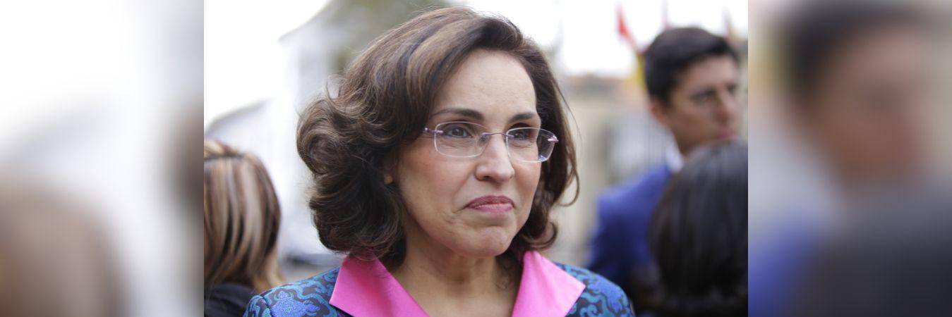 Viviane Morales, exministra de Educación. FOTO: COLPRENSA - ÁLVARO TAVERA