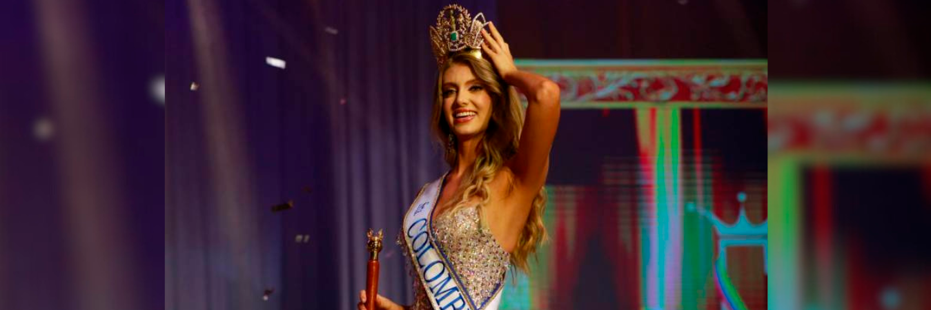 Ella es Catalina Duque Abreu, la nueva Señorita Colombia. /FOTO: COLPRENSA 