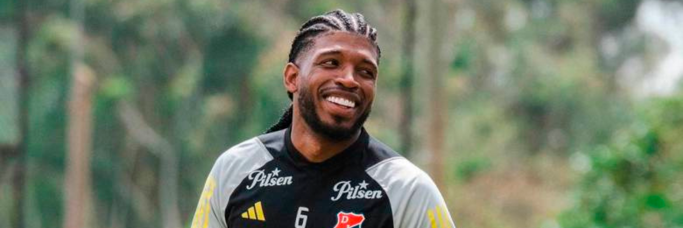 Jherson Mosquera fue el tercer refuerzo anunciado por el DIM para este semestre. /FOTO: CORTESÍA 