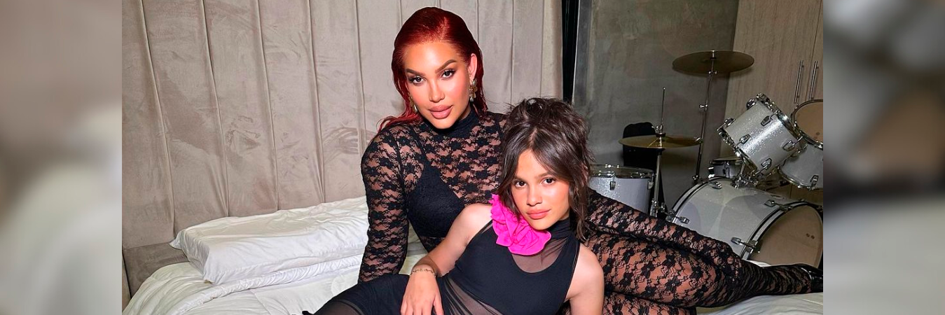 Andrea Valdiri y su hija mayor. /FOTO: INSTAGRAM @valdiriisabella