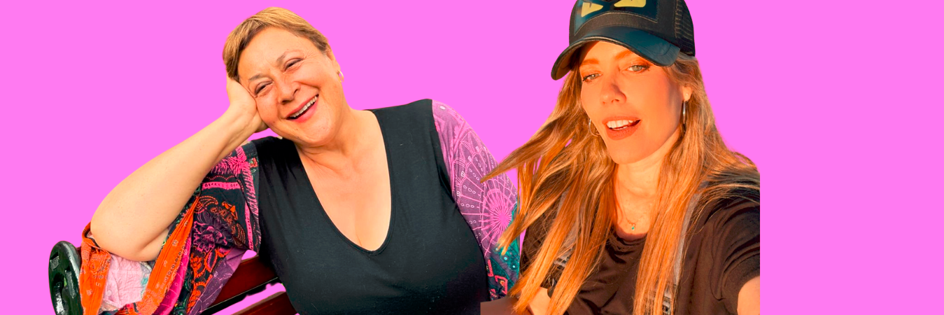 Las actrices Alina Lozano y Lorna Cepeda. / FOTOS: @CEPEDALORNA Y @LOZANOALINA