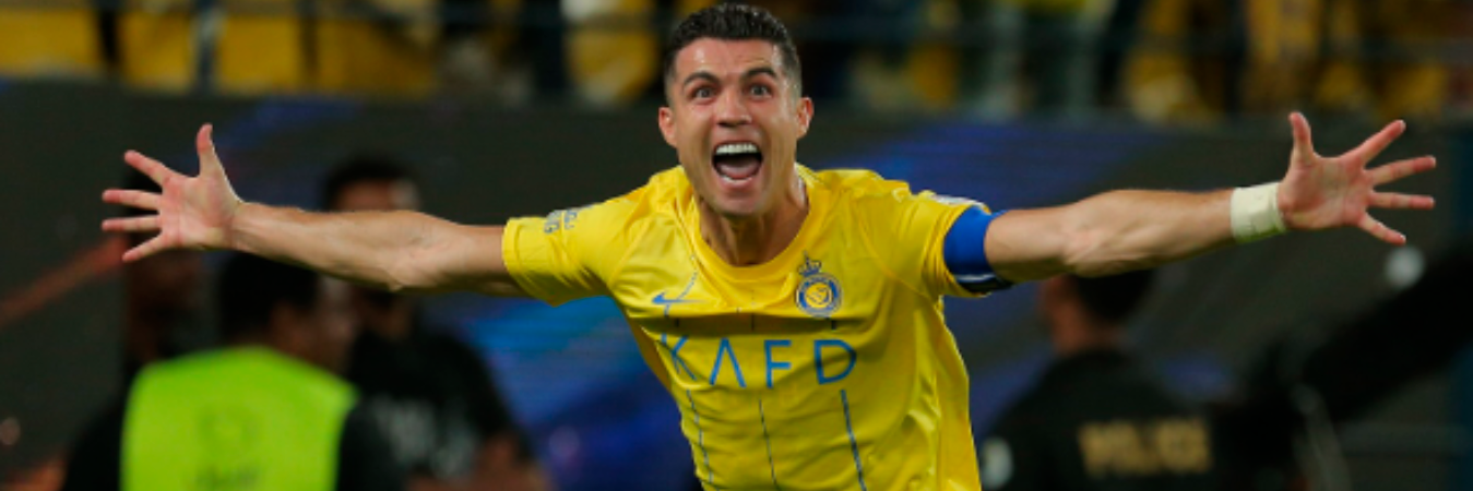 Cristiano Ronaldo celebrando un gol con el Al-Nassr F. C. /FOTO: INSTAGRAM @cristiano