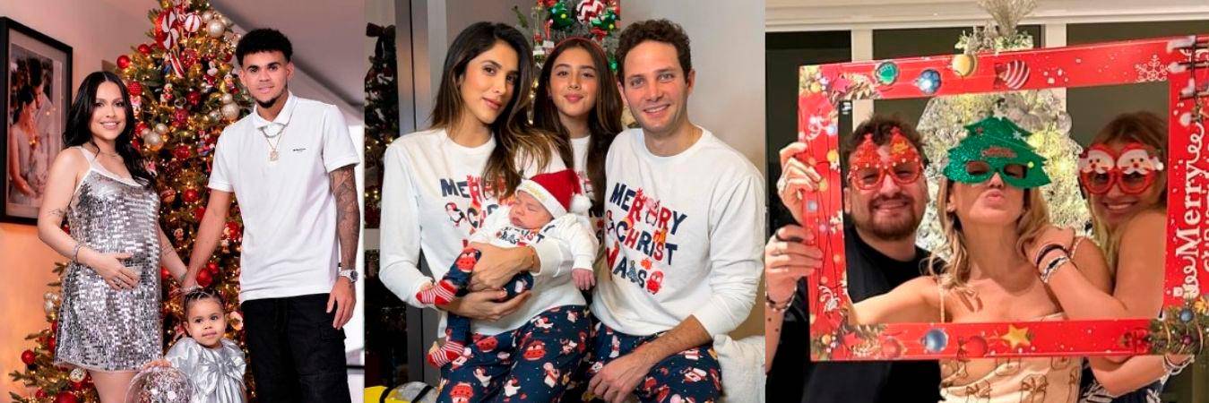 Famosos que celebraron la Navidad. /FOTOS: TOMADAS DE INSTAGRAM