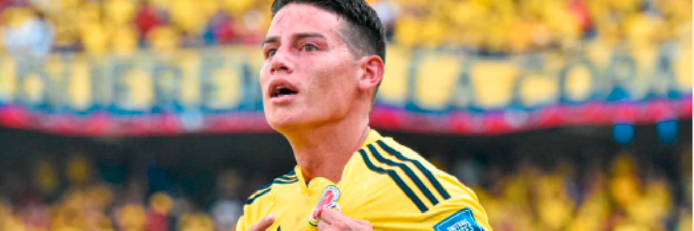 James Rodríguez con la Selección Colombia. /FOTO: INSTAGRAM @jamesrodriguez10